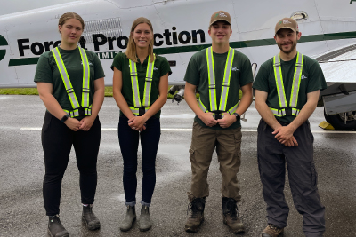 Supporting Aerial Forest Fire Suppression: Behind The Scenes with Forest Protection’s Air Tanker Loaders
